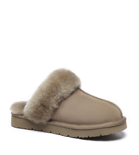 Australian Shepherd UGG Muffin Slipper Special - Caribou