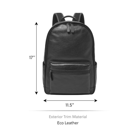 Fossil Buckner Black Backpack