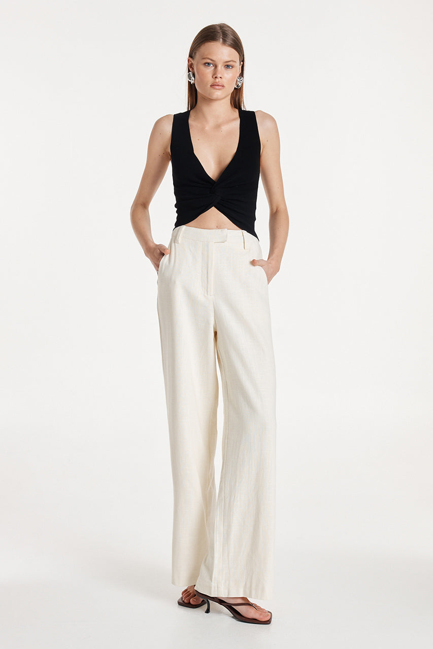 Madison The Label Nadene Pants - White