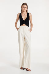 Madison The Label Nadene Pants - White