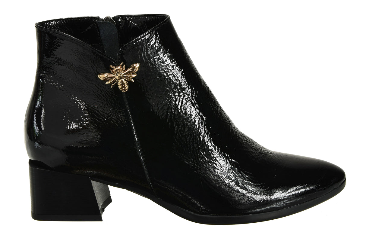 Bosccolo Womens Ankle Boots - Black