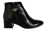 Bosccolo Womens Ankle Boots - Black