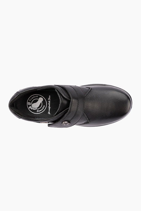 G Comfort Women's P 9520 Black Leather