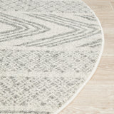 Mirage 359 Grey Round Rug