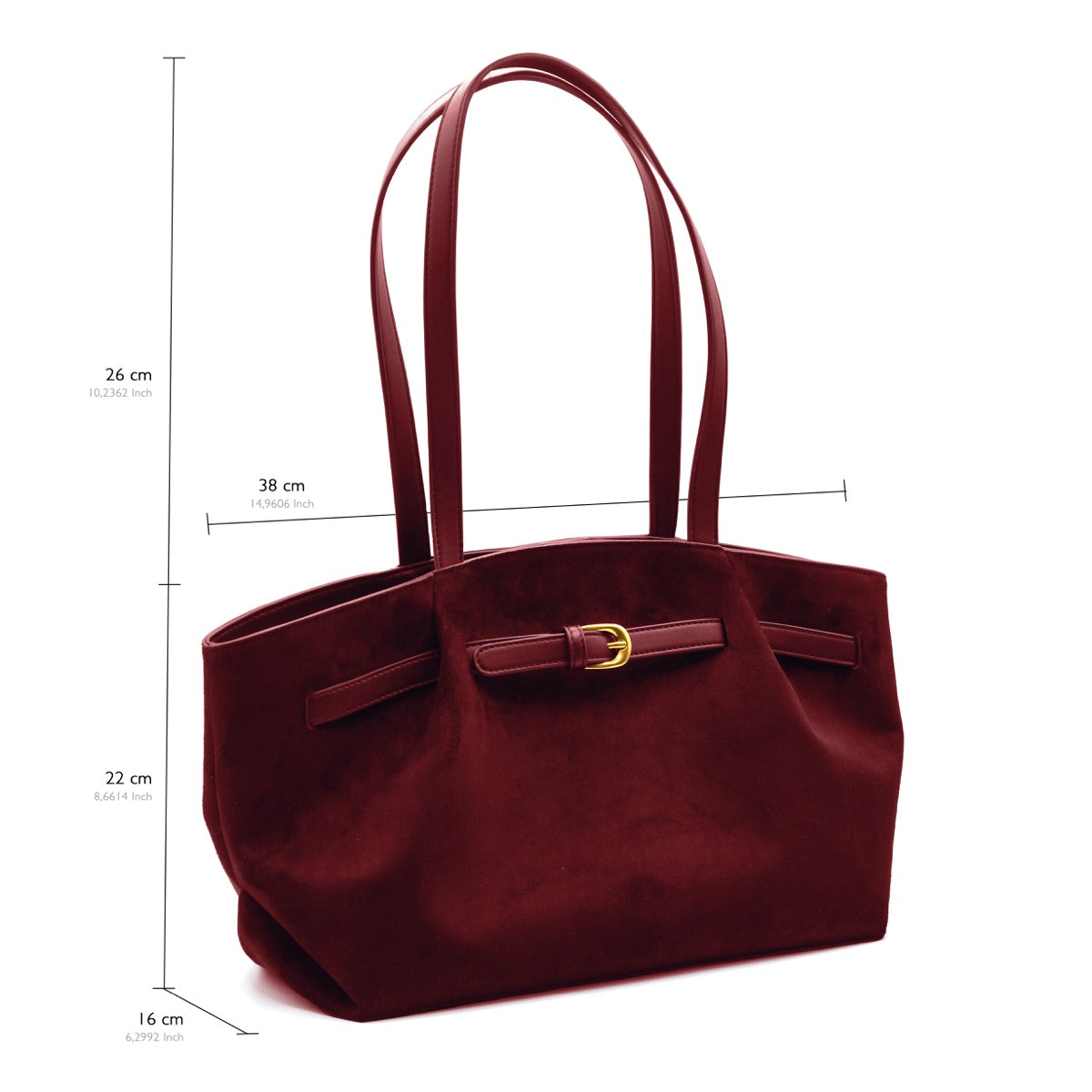 Maui Handbag - Burgundy
