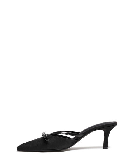 Therapy Jojo Black Microsuede