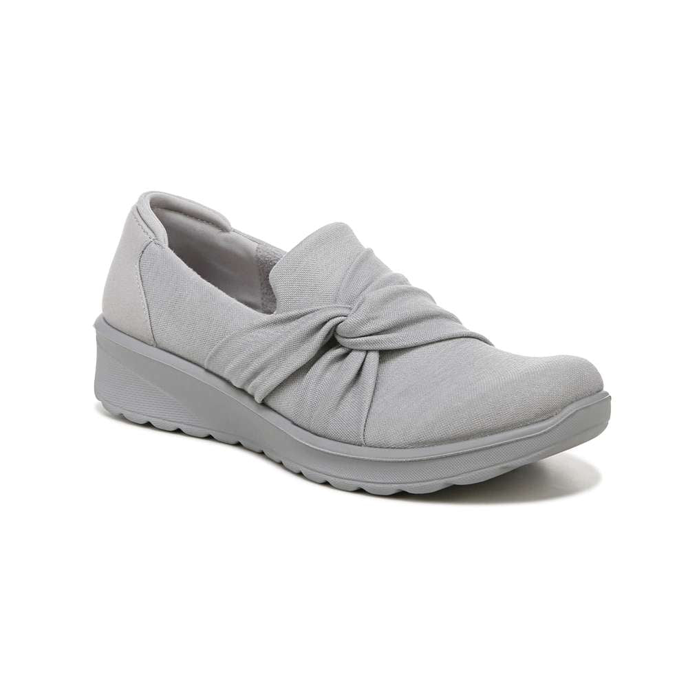 Bzees Glimmer Slip-On - Silver Smoke Shimmer