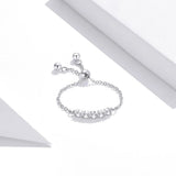 Adjustable Solid 925 Sterling Silver Ring