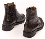 Bosccolo Womens Ankle Boots - Iridescent Brown