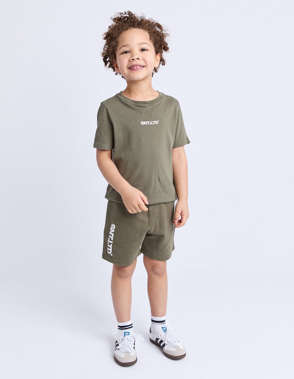 St Goliath Boys Podium Fleece Short - Khaki