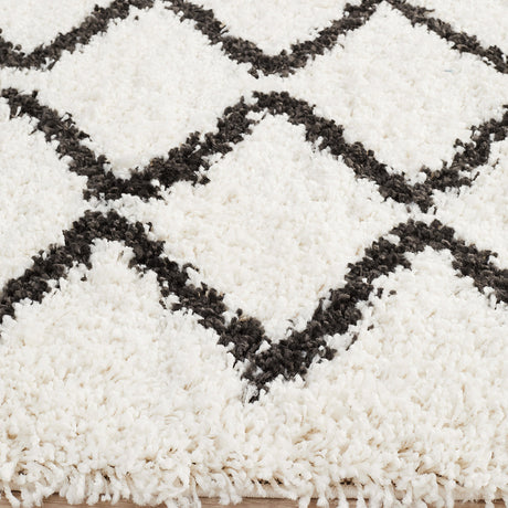 Saffron 11 White Runner Rug