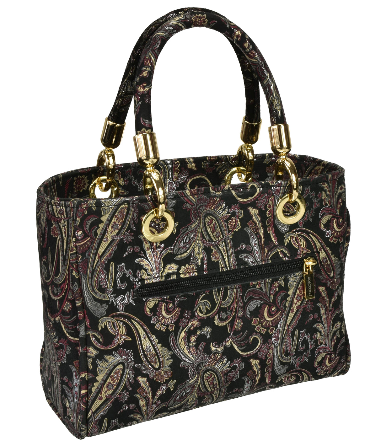 Bosccolo Bag In Black/Brocade