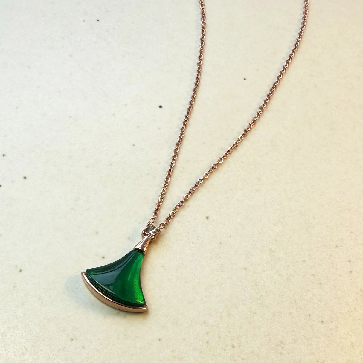 Bullion Gold Diva's Dream Necklace in Rose Gold
