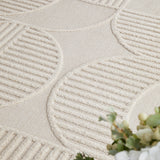 Lotus Leo Beige Runner Rug