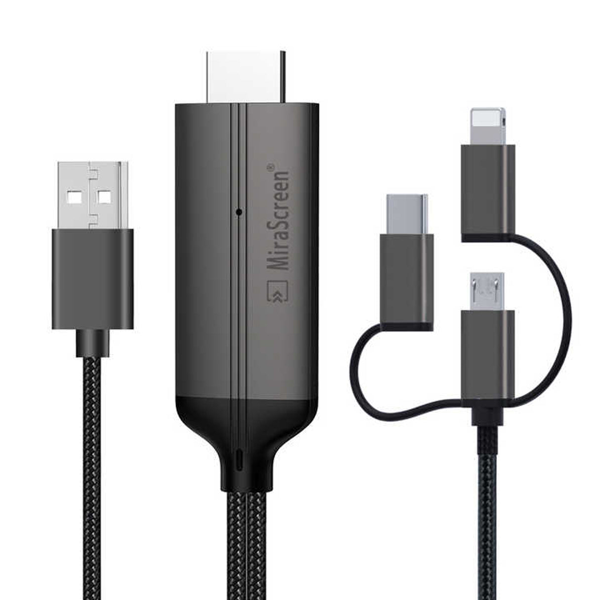 USB Type-C to HDMI Lightning Pin Micro USB 1080P Adapter Cable Audio Video Lead TV USB