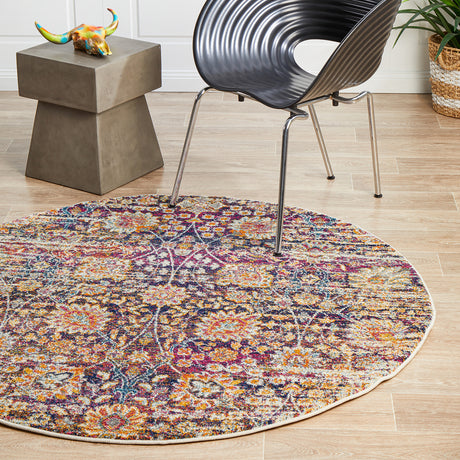 Mirage 360 Multi Round Rug