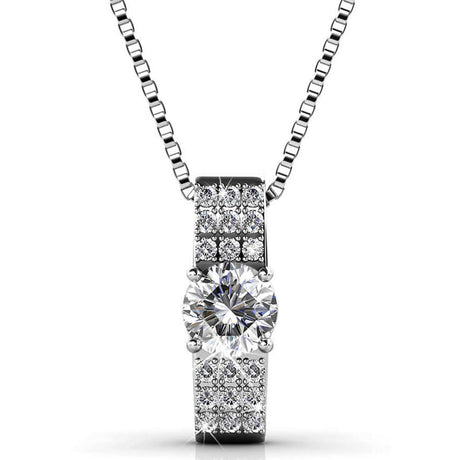 Krystal Couture Designer Pendant Necklace Embellished with SWAROVSKI Crystals