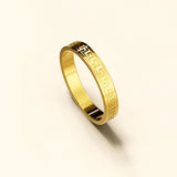 Bullion Gold Javaid Meander Ring in Gold