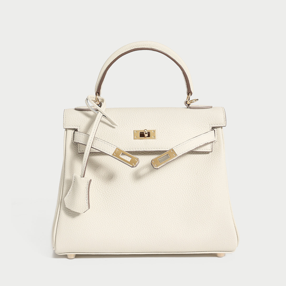 Queens Mini Top Handle Palm - Ivory