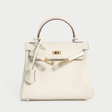 Queens Mini Top Handle Palm - Ivory