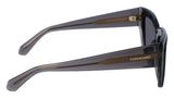 Salvatore Ferragamo SF2002S Womens Sunglasses - Transparent Grey/Black