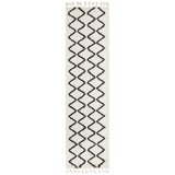 Saffron 11 White Runner Rug