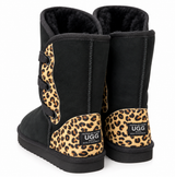 Australian Leather Ugg Roxy Nomad Long - Black Leopard - AU6