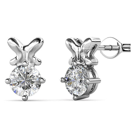 Boxed Treasure Bling White Gold Set Embellished with SWAROVSKI® Crystals