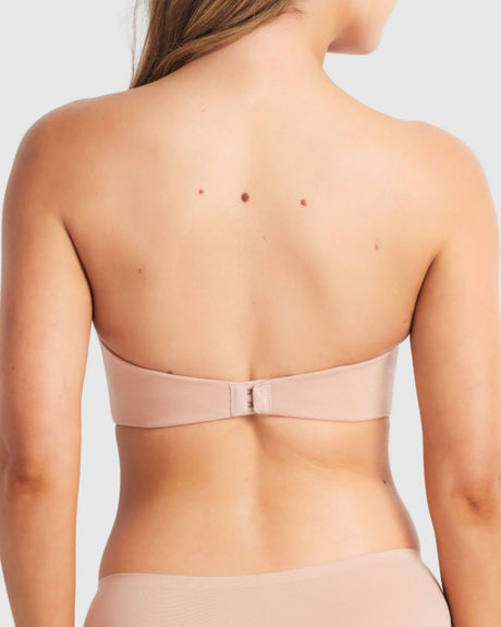 Fine Lines Cotton Strapless Bra