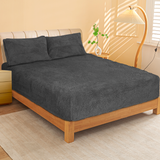 Ramesses Sherpa Fleece Combo Set - Charcoal