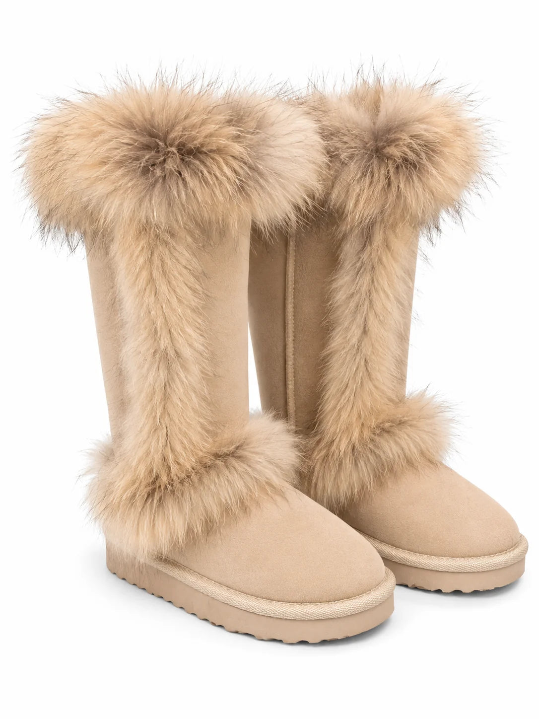 Australian Leather Ugg Fozy Long Uggs - Natural - AU4