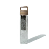 Glass is Greener + carry cover - 750 ml - Coffee Cold Brew Bottle - Hum print