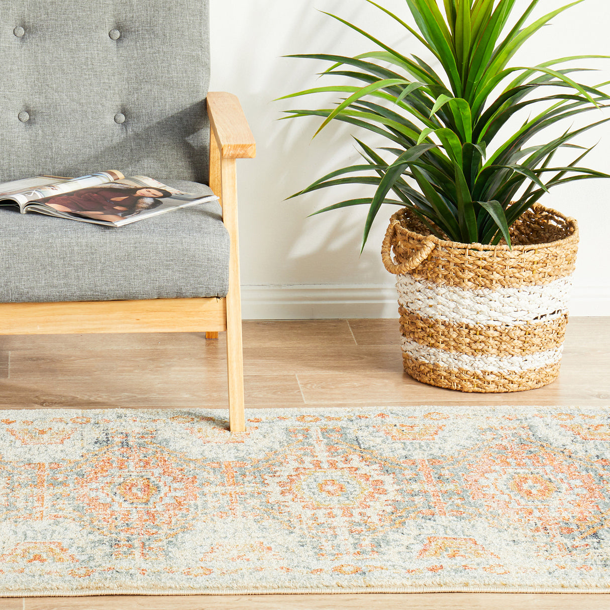 Legacy 853 Blue Runner Rug