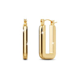 Bullion Gold Lola Hoop Gold Layered Earrings