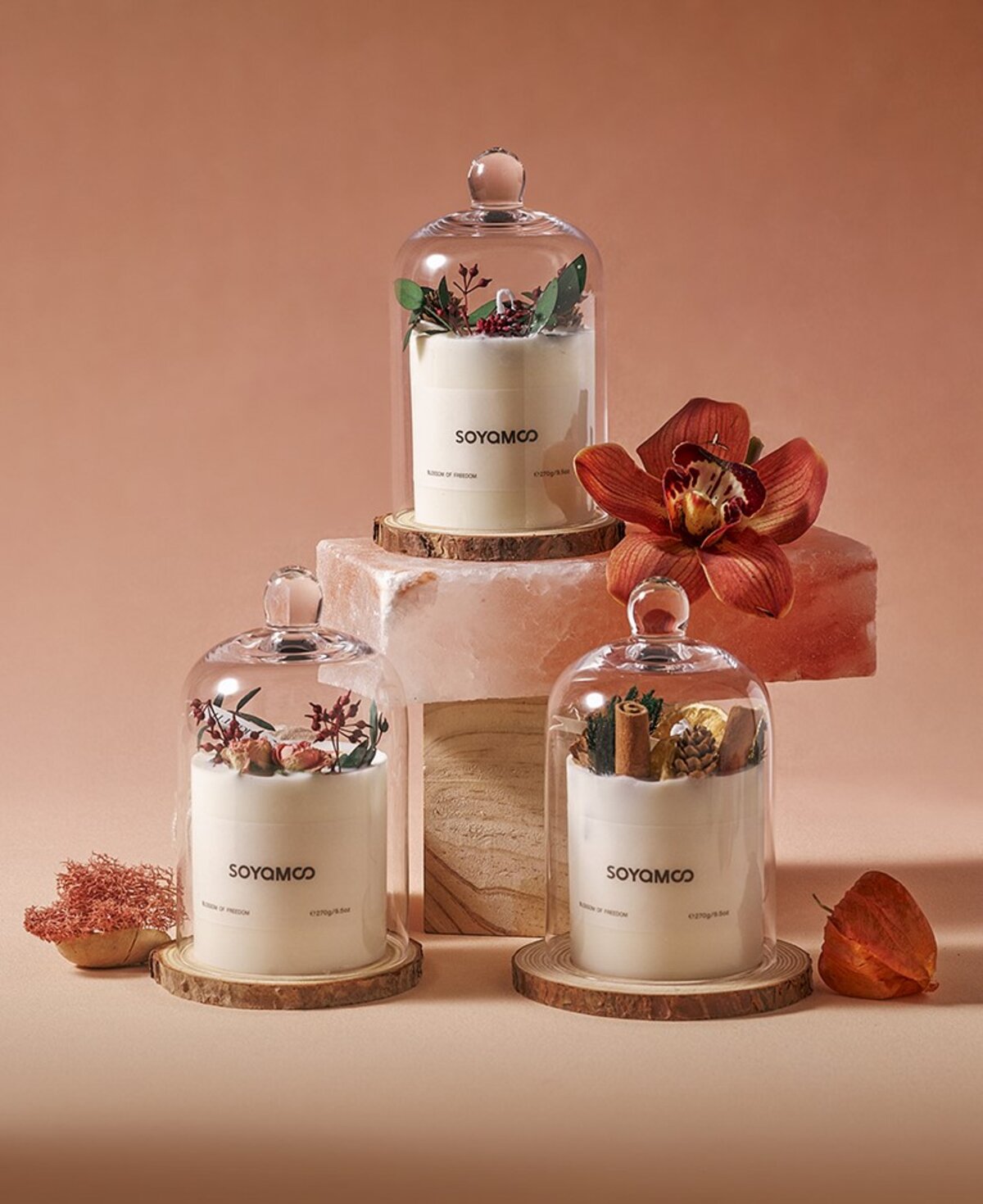 Citrus Breeze Botanical Candle Set