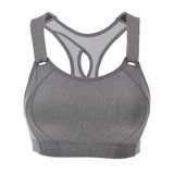 High Impact Lightly Padded Wireless Active Bra - Grey
