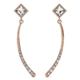 Boxed Sparkling Set Embellished with SWAROVSKI® Crystals In Rose Gold