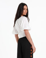Lost In Lunar Joelle Top - White