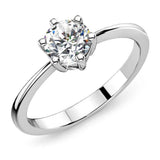 Krystal Couture Solitaire Ring Crystal Embellished with SWAROVSKI Crystals