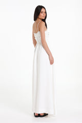 Lost In Lunar Women's Monaco Maxi Dress - White