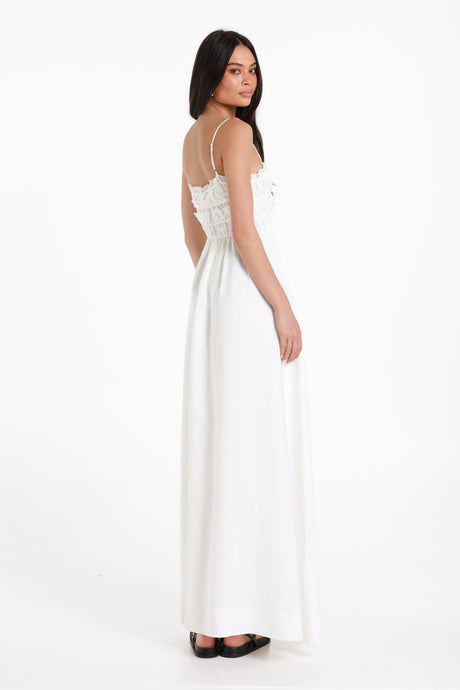 Lost In Lunar Women's Monaco Maxi Dress - White