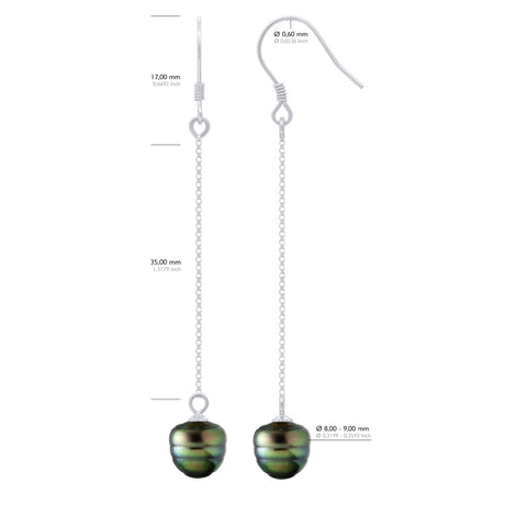 Hanging Earrings - Longueur 42 cm