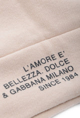 Dolce & Gabbana Men "Only Good Vibes" Sweatshirt