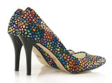 Bosccolo Womens Spike Heels Milti 2169 - Multikolor