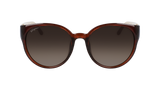 Salvatore Ferragamo SF572SRK Womens Sunglasses - Brown/Ivory