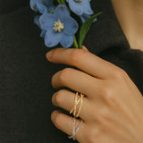Krystal Couture Synergy Ring Embellished with SWAROVSKI Crystals