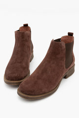 Silver Lining Tahlia Velour Mid Brown