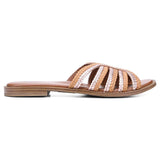 Lane Slide - Tan Multi