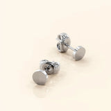 Bullion Gold Simplicity Stud Earrings 5mm
