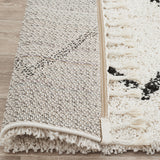 Saffron 11 White Rug